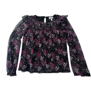 Buckle Willow Root Floral Top